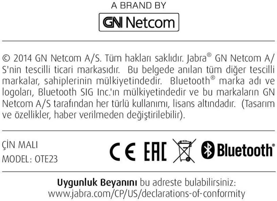 Bluetooth marka adı ve logoları, Bluetooth SIG Inc.