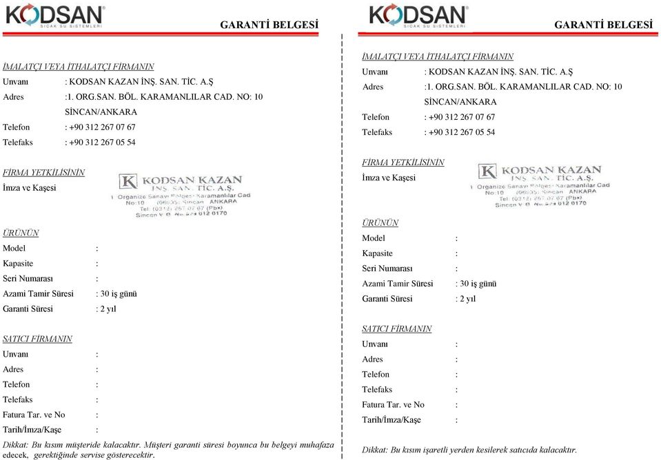 SAN. BÖL. KARAMANLILAR CAD.