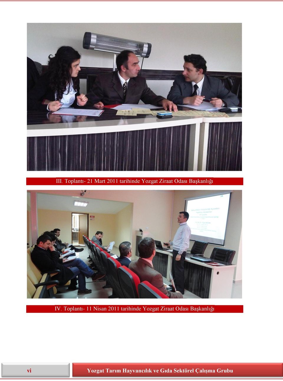 Toplantı- 11 Nisan 2011 tarihinde Yozgat Ziraat