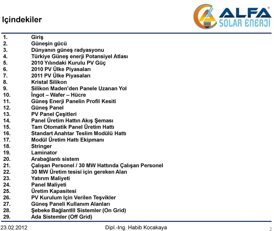 Tam Otomatik Panel Üretim Hattı 16. Standart Anahtar Teslim Modülü Hattı 17. Modül Üretim Hattı Ekipmanı 18. Stringer 19. Laminator 20. Arabağlantı sistem 21.