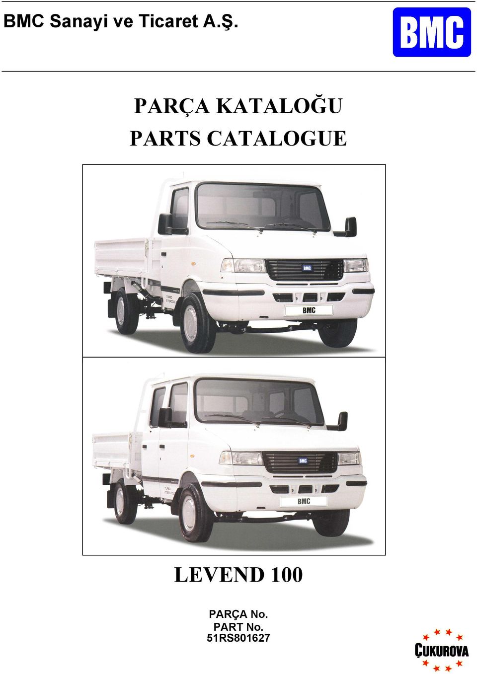 PARTS CATALOGUE PARÇA