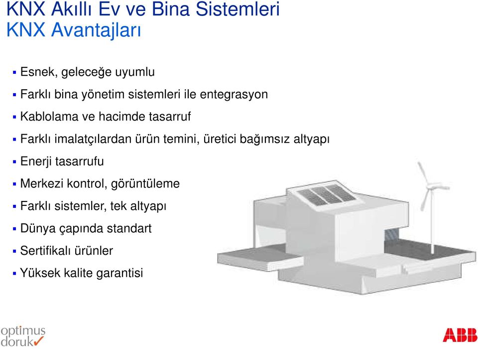 üretici bağımsız altyapı Enerji tasarrufu Merkezi kontrol, görüntüleme Farklı