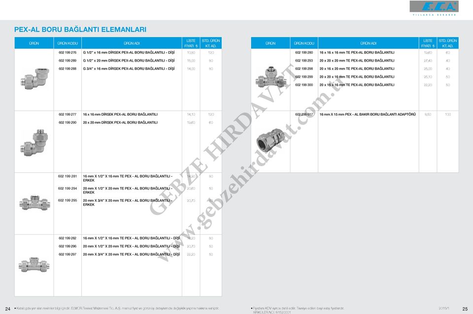 1 mm TE PEX - AL BORU BAĞLANTILI - ERKEK 20 mm X 1/2 X 20 mm TE PEX - AL BORU BAĞLANTILI - ERKEK 20 mm X 3/4 X 20 mm TE PEX - AL BORU BAĞLANTILI - ERKEK 1 mm X 1/2 X 1 mm TE PEX - AL BORU BAĞLANTILI