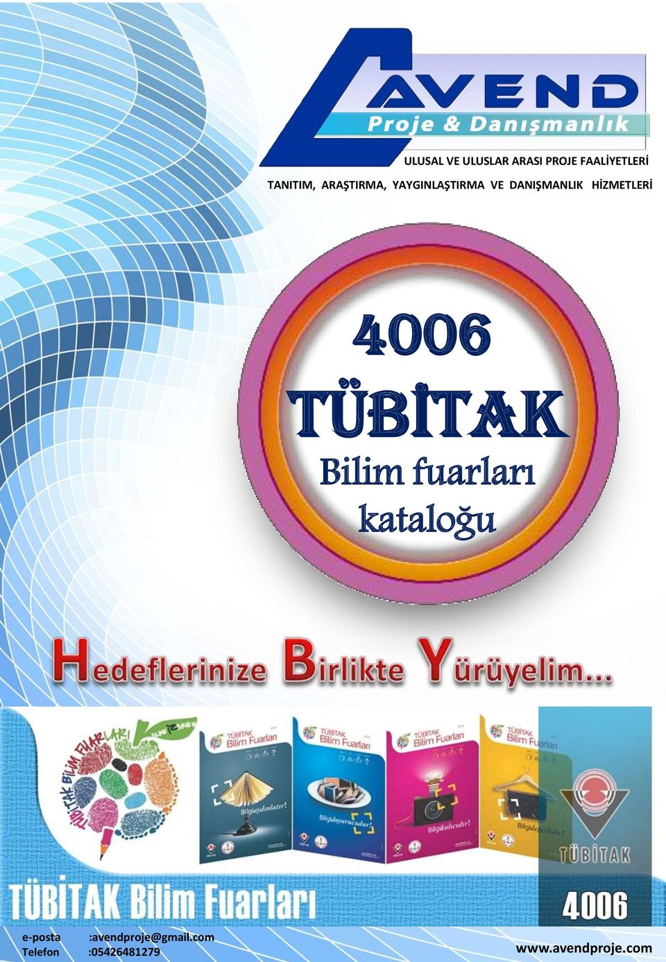 4006. TÜBITAK Bilim fuarları katalogu e-posta