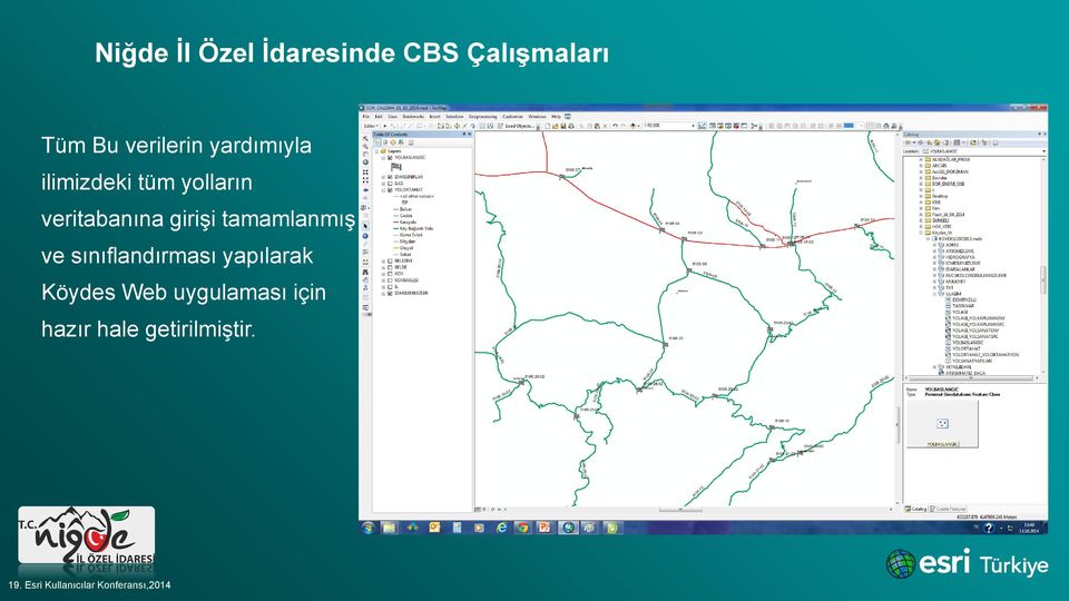 tamamlanmış ve sınıflandırması yapılarak