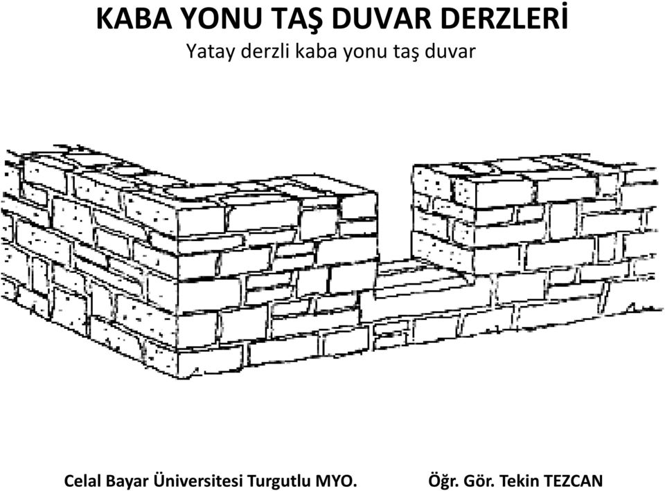 Yatay derzli