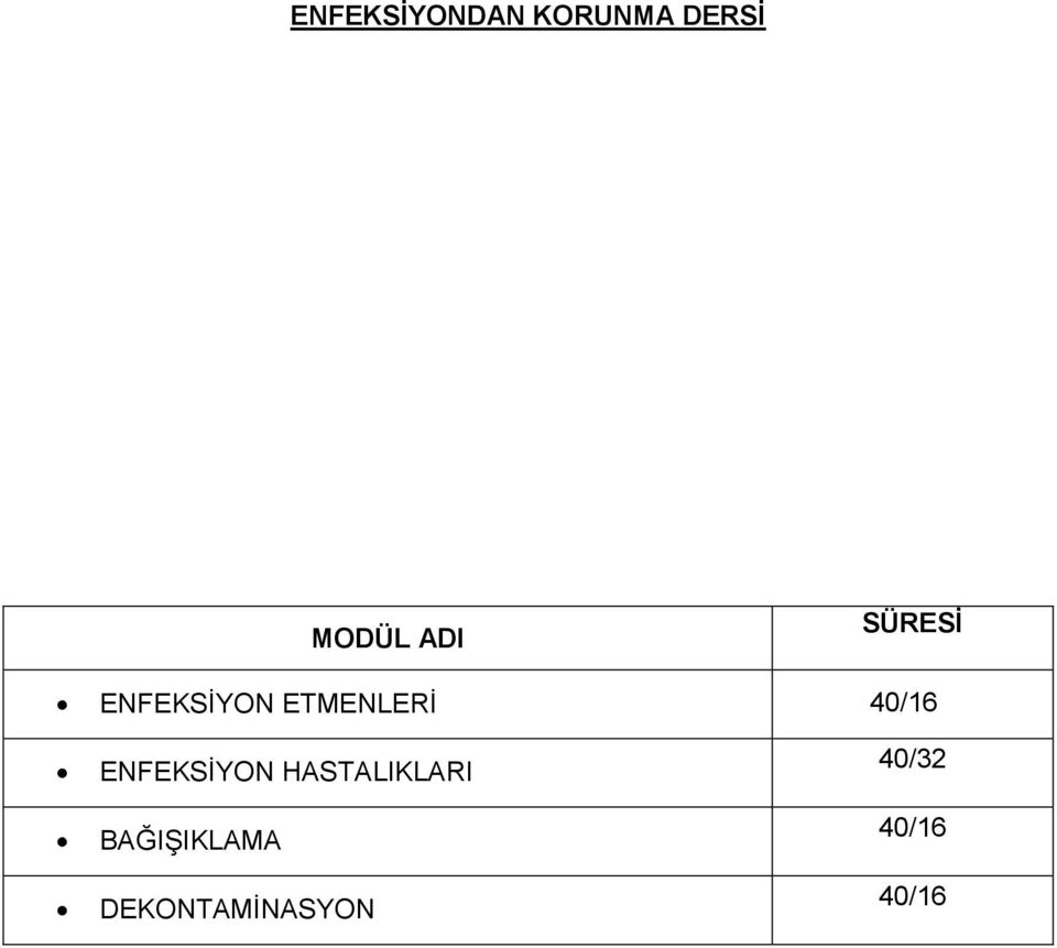 40/16 ENFEKSİYON HASTALIKLARI