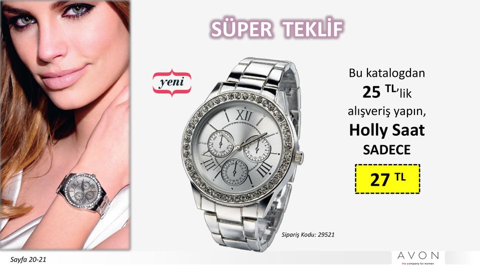 Holly Saat SADECE 27 TL