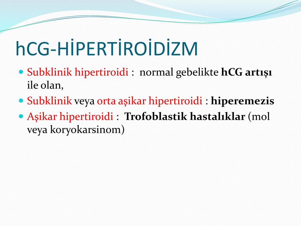 aşikar hipertiroidi : hiperemezis Aşikar