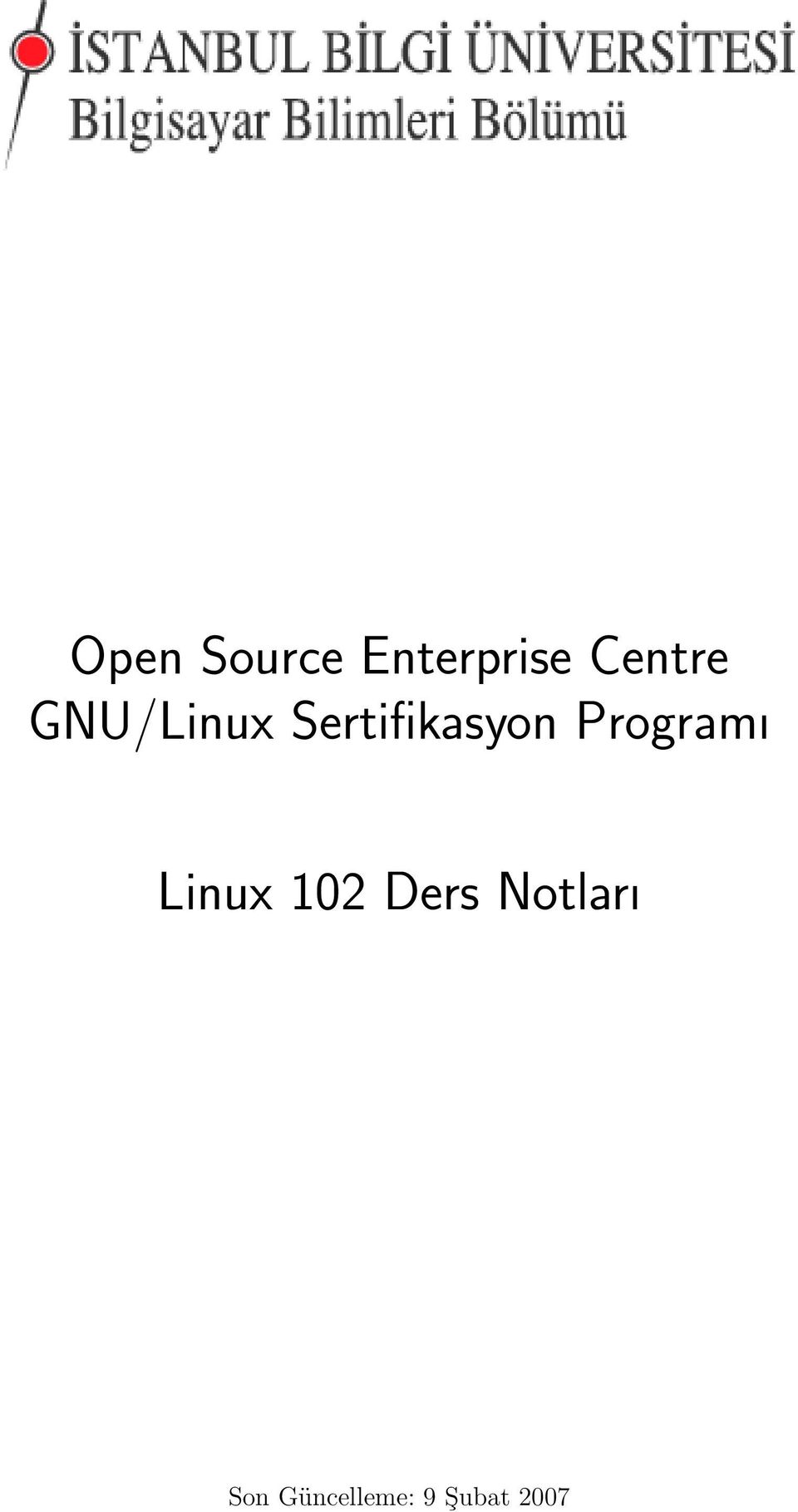 Sertifikasyon Programı Linux