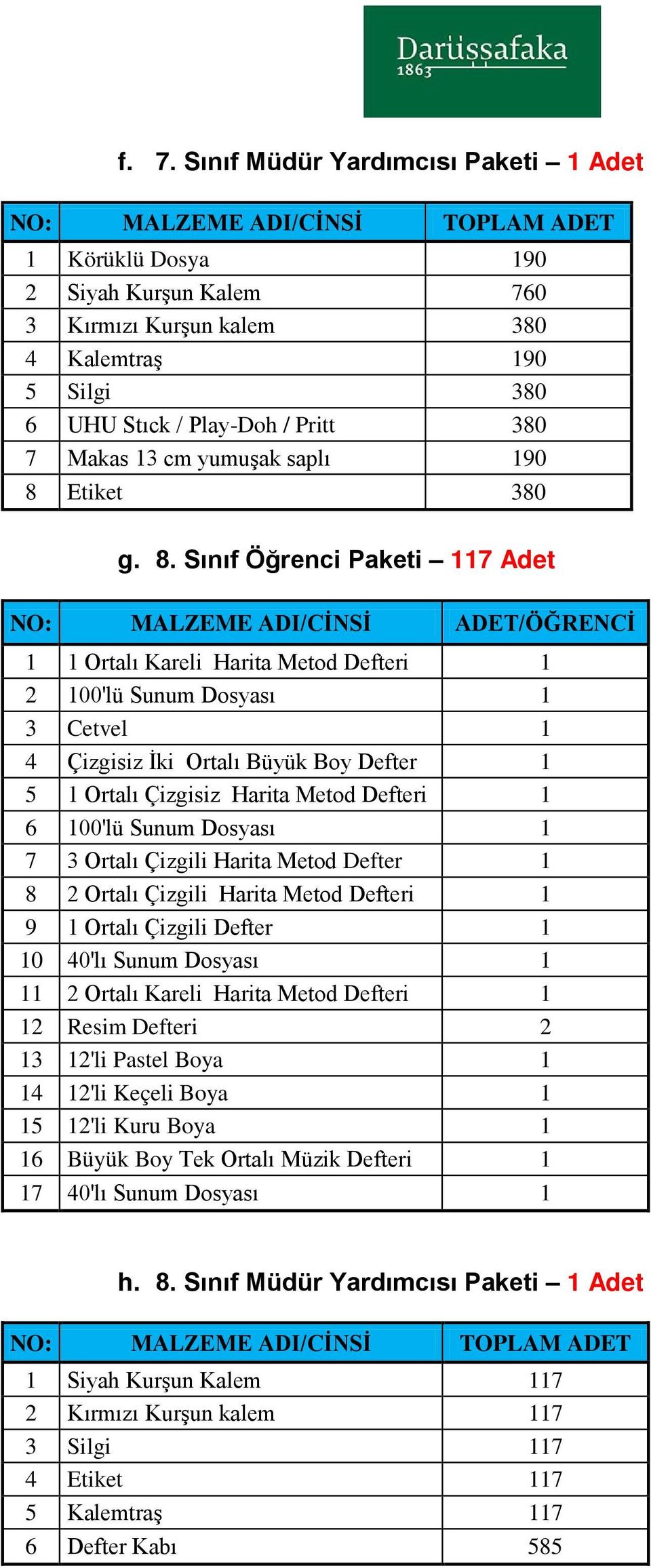 Etiket 380 g. 8.