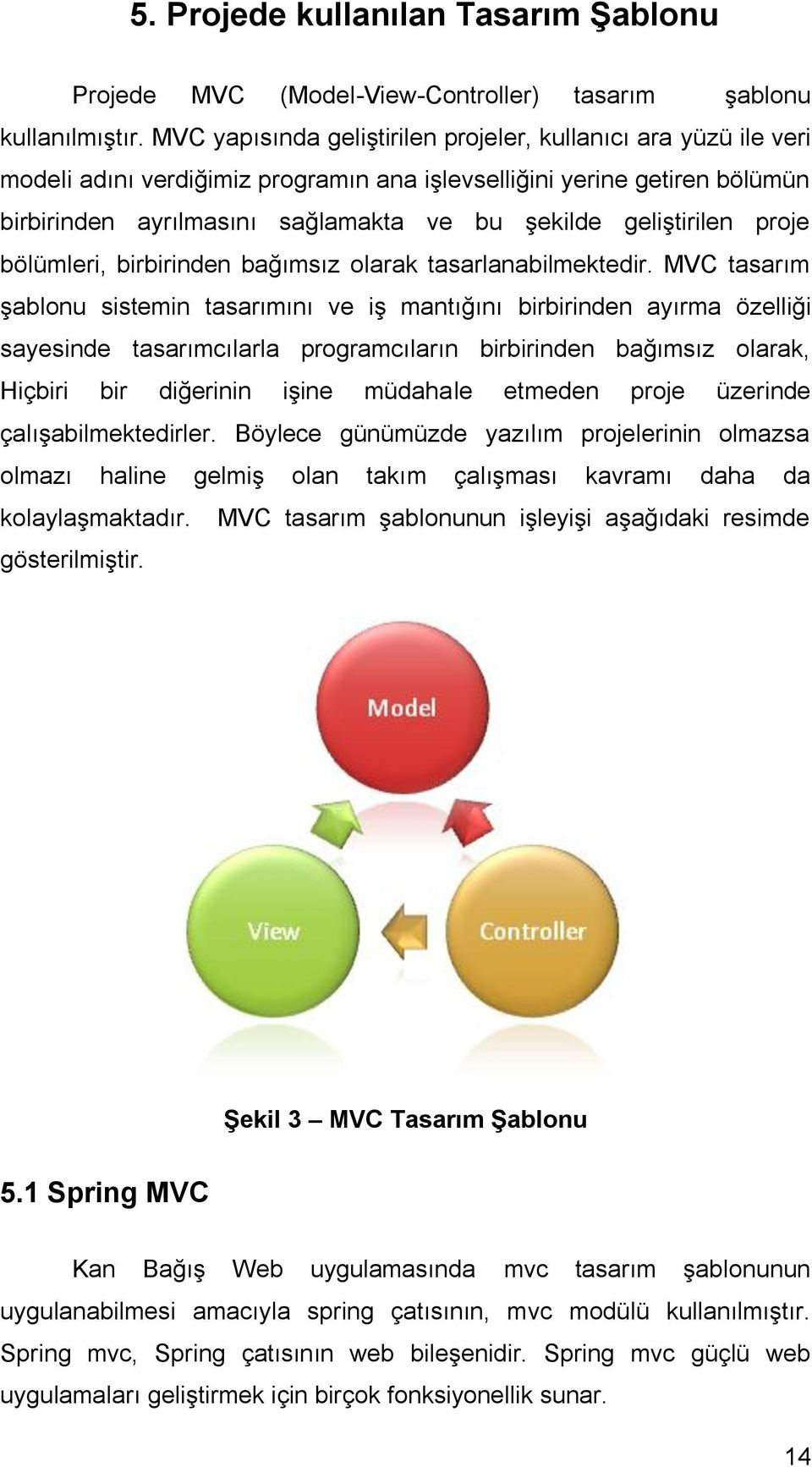 geliştirilen proje bölümleri, birbirinden bağımsız olarak tasarlanabilmektedir.