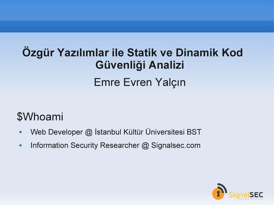 Web Developer @ İstanbul Kültür Üniversitesi
