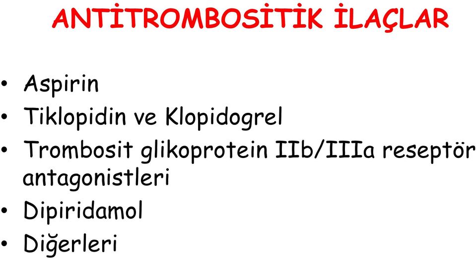 Trombosit glikoprotein IIb/IIIa