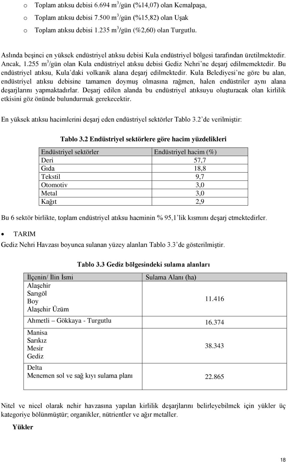 Bu endüstriyel atıksu, Kula daki volkanik alana deşarj edilmektedir.