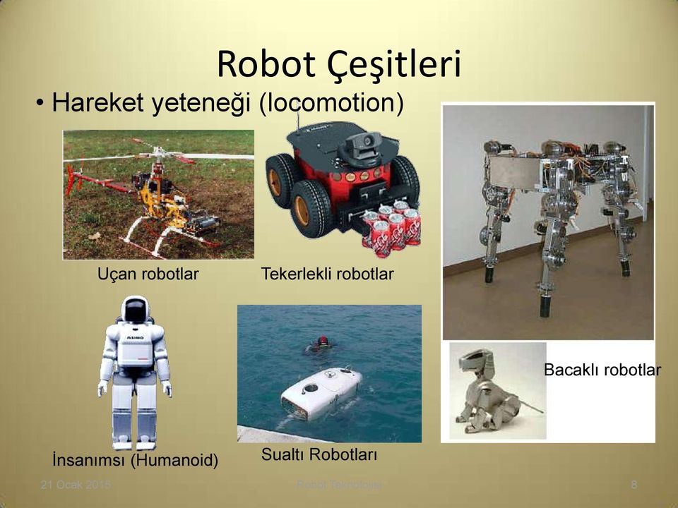 robotlar Bacaklı robotlar İnsanımsı