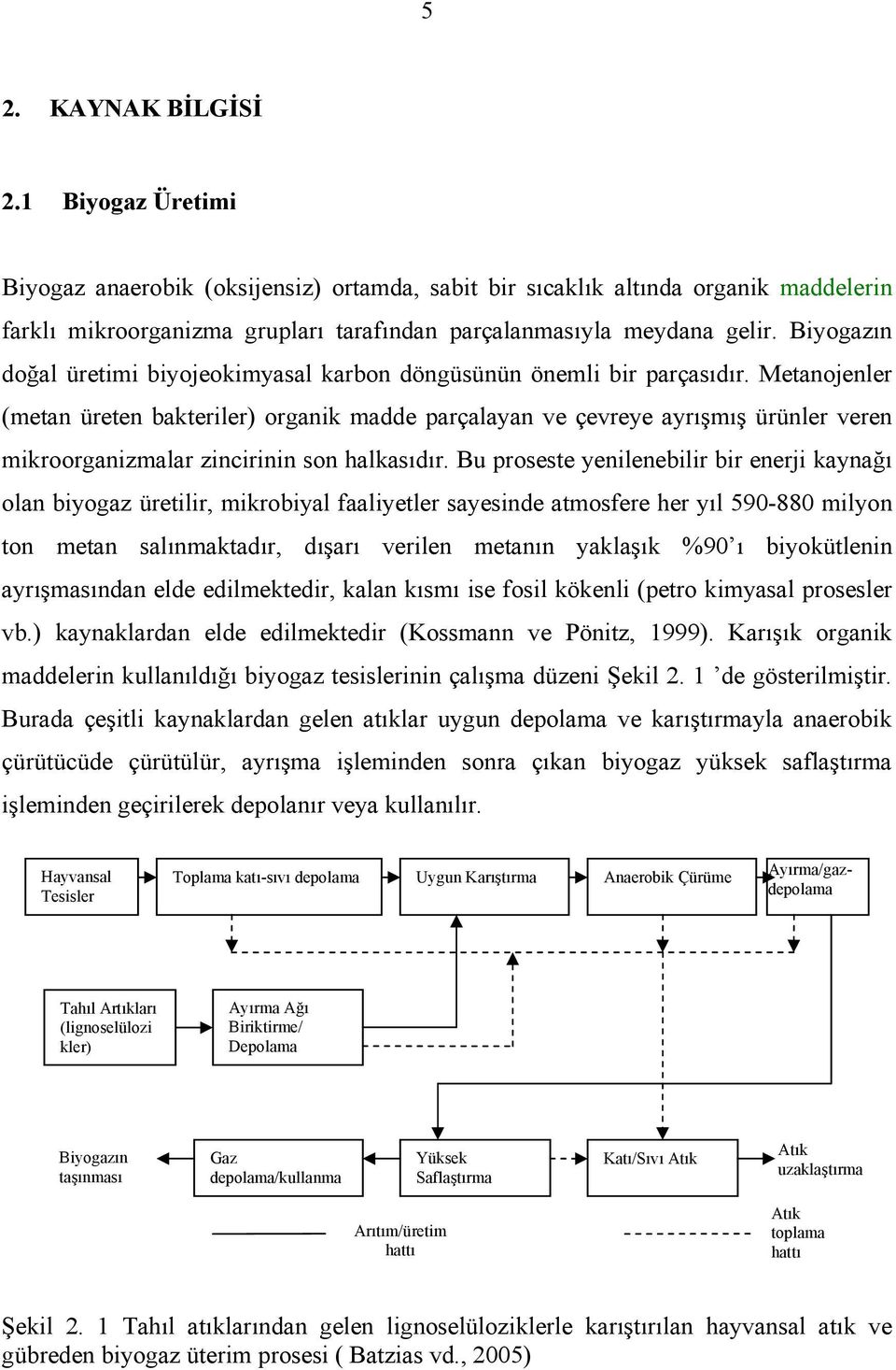 Metanojenler (metan üreten bakteriler) organik madde parçalayan ve çevreye ayrışmış ürünler veren mikroorganizmalar zincirinin son halkasıdır.