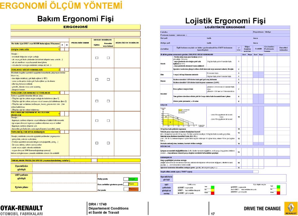 Ergonomi Fişi