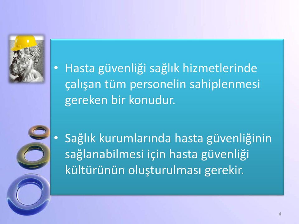 Sağlık kurumlarında hasta güvenliğinin