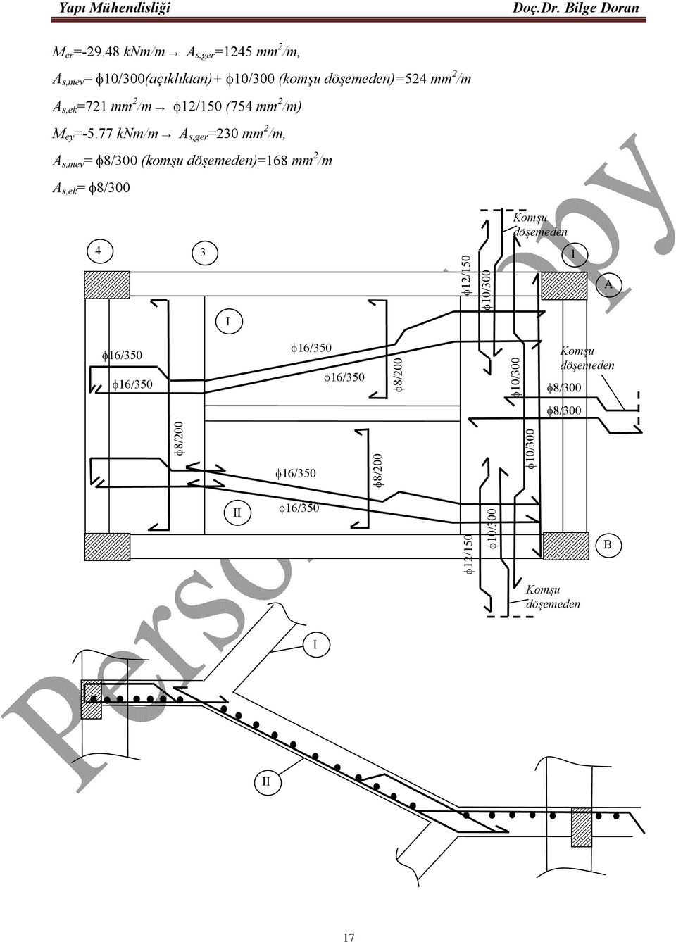 =71 mm /m 1/150 (754 mm /m) M ey =-5.