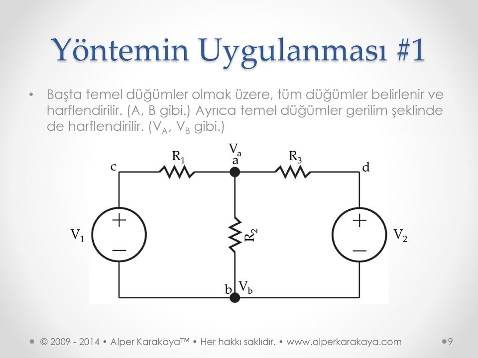 (A, B gibi.