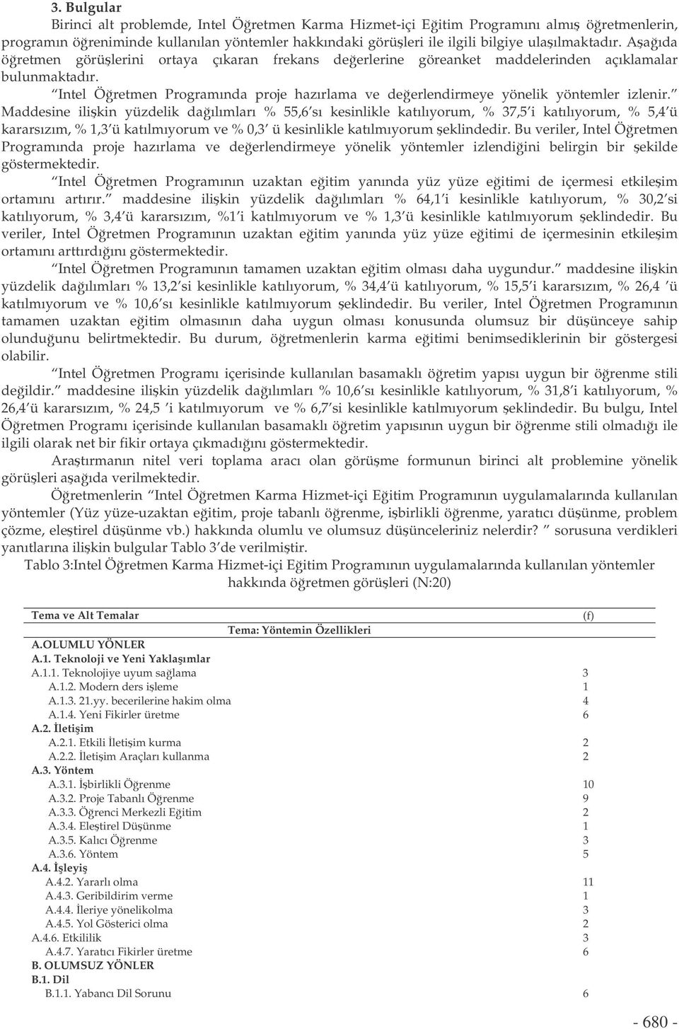 Maddesine ilikin yüzdelik daılımları % 55,6 sı kesinlikle katılıyorum, % 37,5 i katılıyorum, % 5,4 ü kararsızım, % 1,3 ü katılmıyorum ve % 0,3 ü kesinlikle katılmıyorum eklindedir.