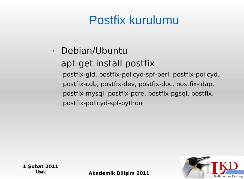 postfix-cdb, postfix-dev, postfix-doc, postfix-ldap,