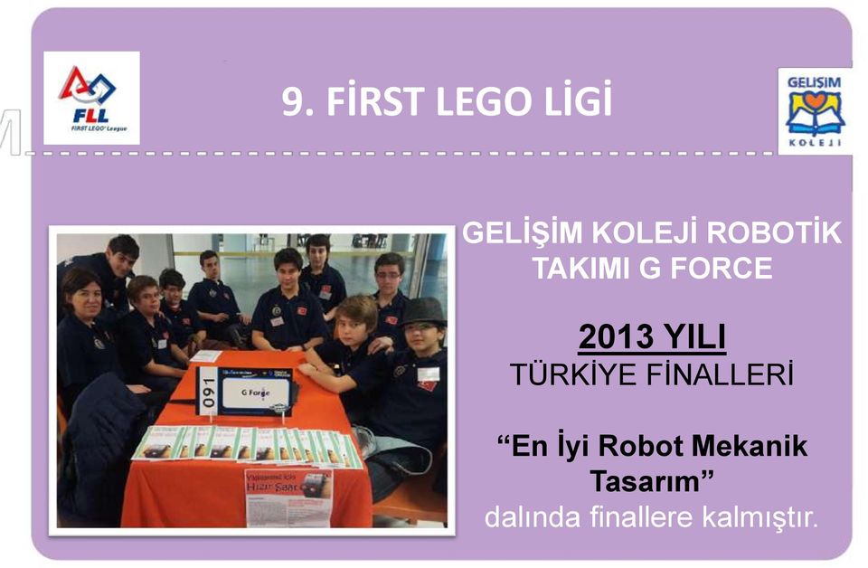 TÜRKİYE FİNALLERİ En İyi Robot