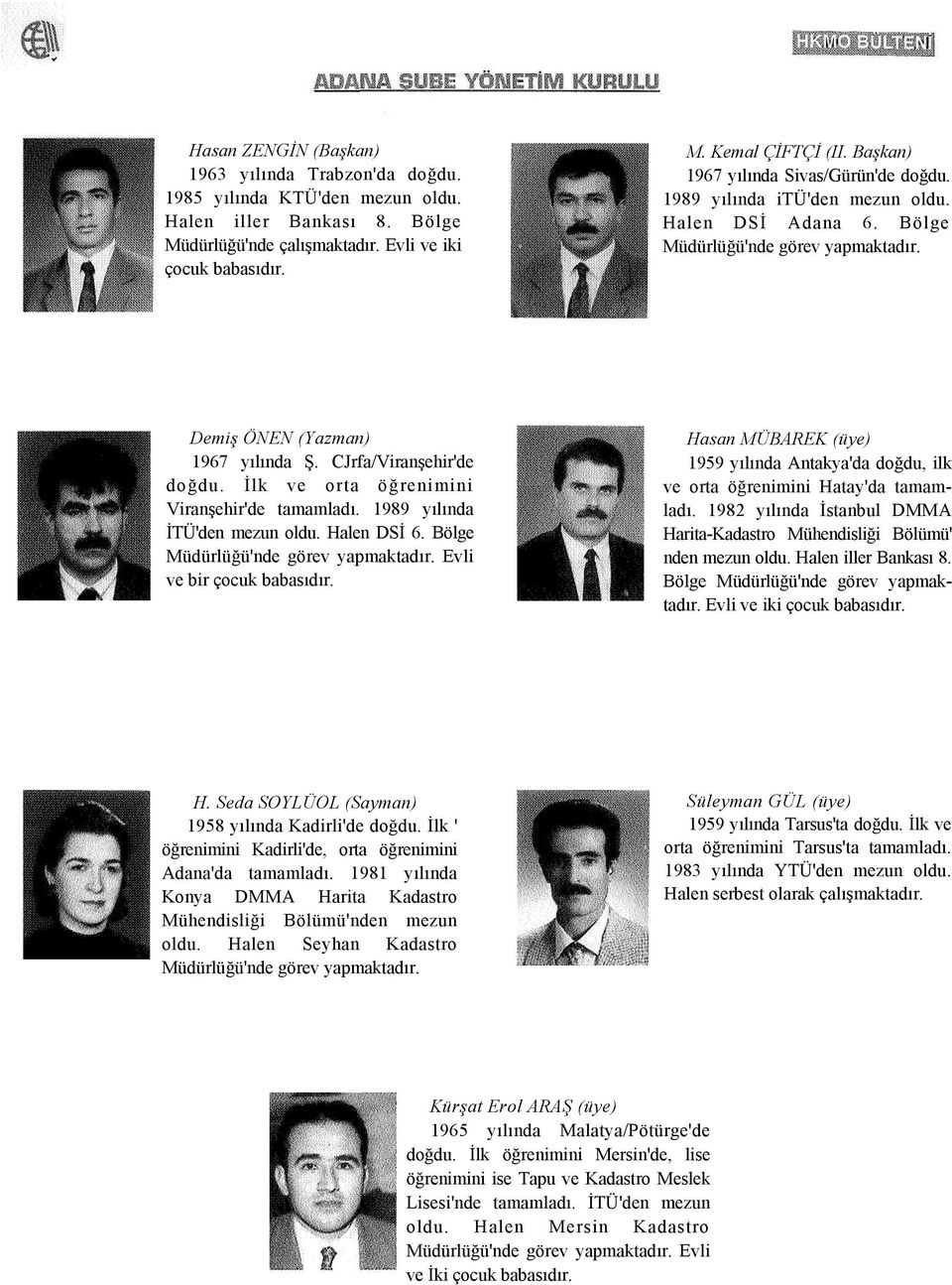 İlk ve orta öğrenimini Viranşehir'de tamamladı. 1989 yılında İTÜ'den mezun oldu. Halen DSİ 6. Bölge Müdürlüğü'nde görev yapmaktadır.