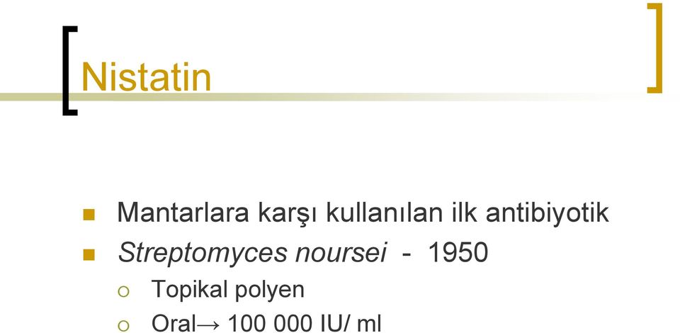 Streptomyces noursei - 1950