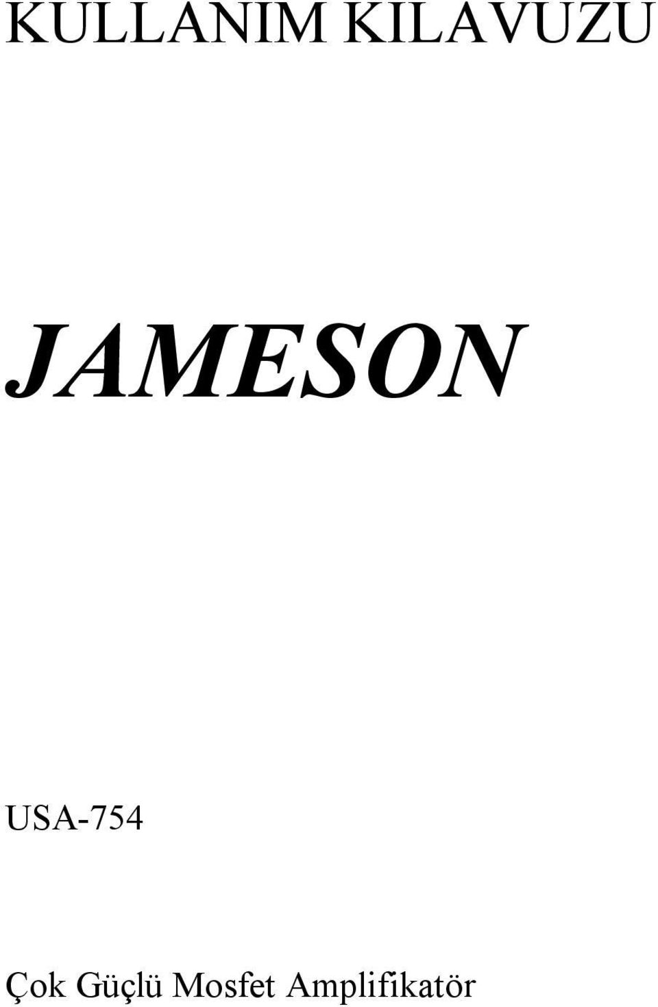 JAMESON USA-754