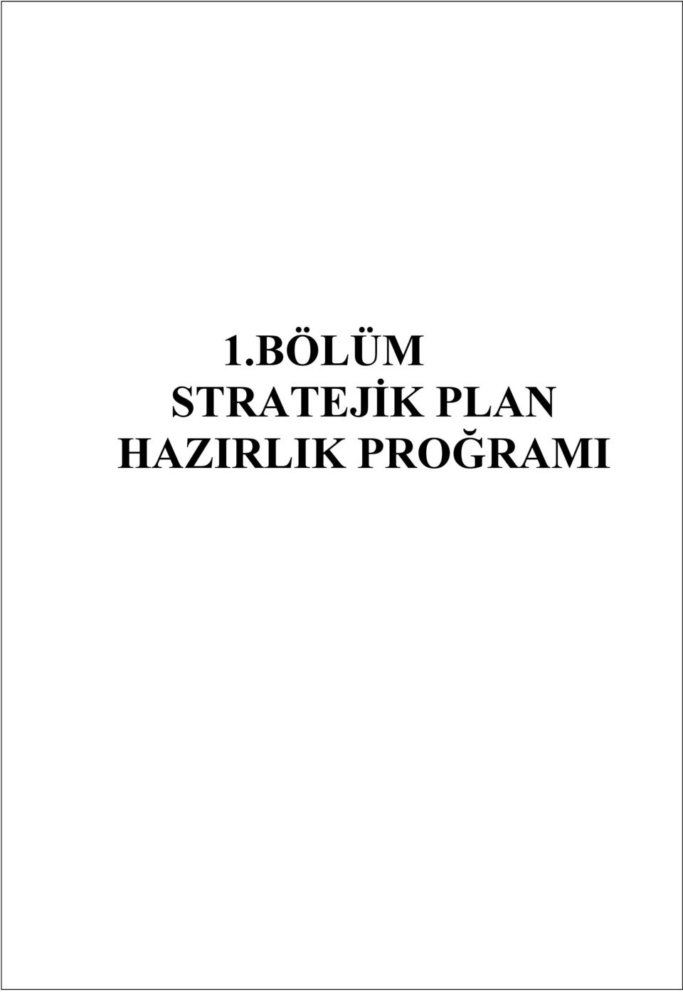 PLAN