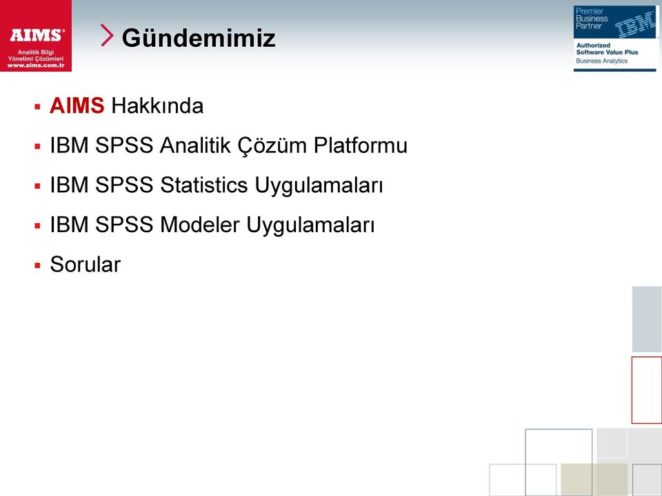 IBM SPSS Statistics Uygulamaları
