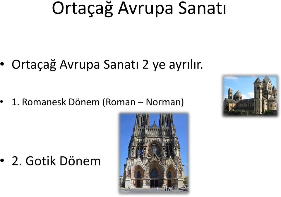 Romanesk Dönem (Roman