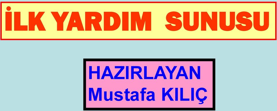 HAZIRLAYAN