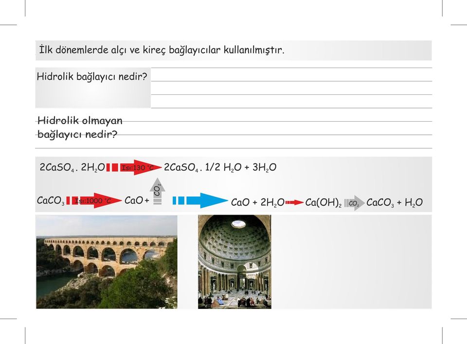 2CaSO. 2H O Isı:130 C 2CaSO.