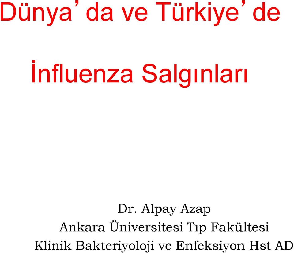 Alpay Azap Ankara Üniversitesi