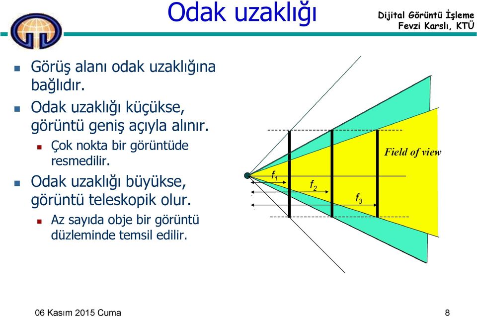 Çok nokta bir görüntüde resmedilir.