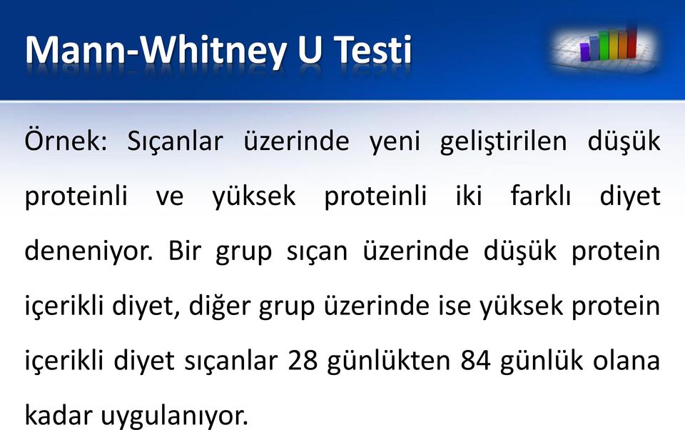 Bir grup sıçan üzerinde düşük protein içerikli diyet, diğer grup