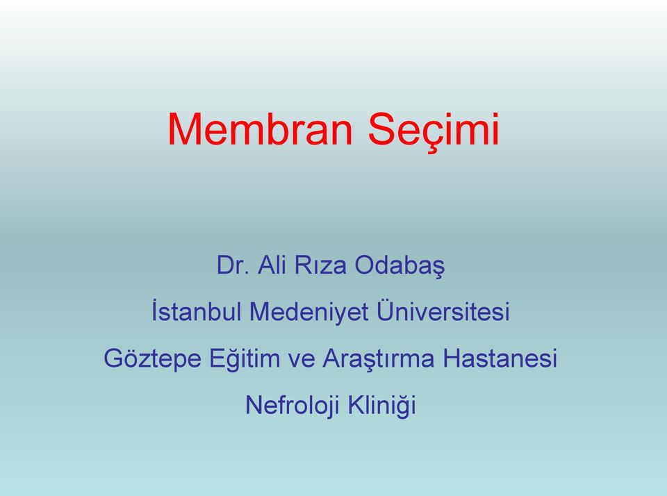 Medeniyet Üniversitesi Göztepe