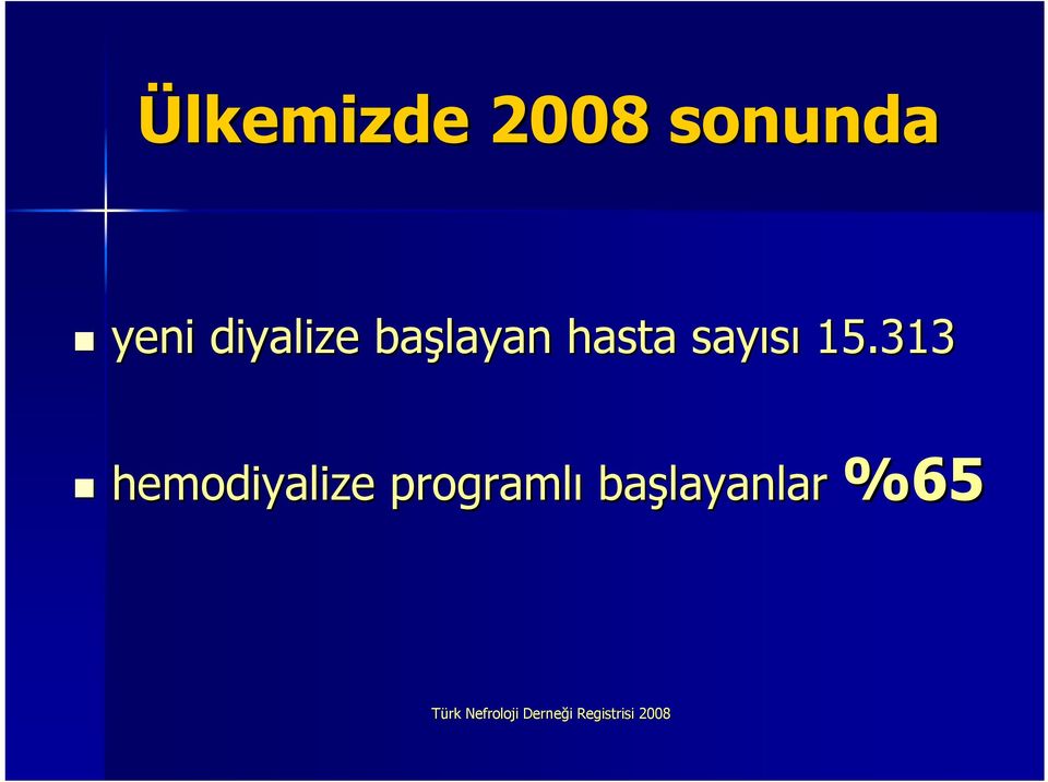 313 hemodiyalize programlı