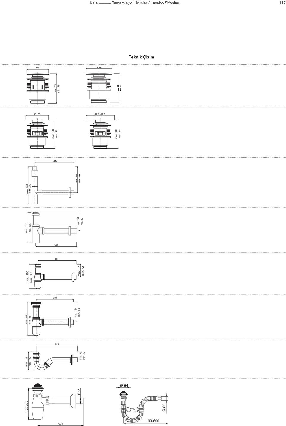 Çizim 320 195-270 Ø32 max.