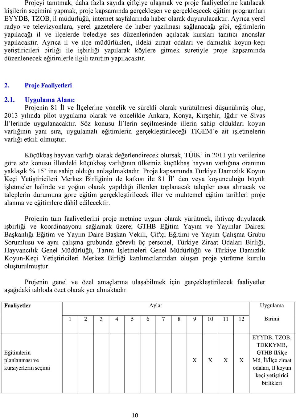 Ayrıca yerel radyo ve televizyonlara, yerel gazetelere de haber yazılması sağlanacağı gibi, eğitimlerin yapılacağı il ve ilçelerde belediye ses düzenlerinden açılacak kursları tanıtıcı anonslar