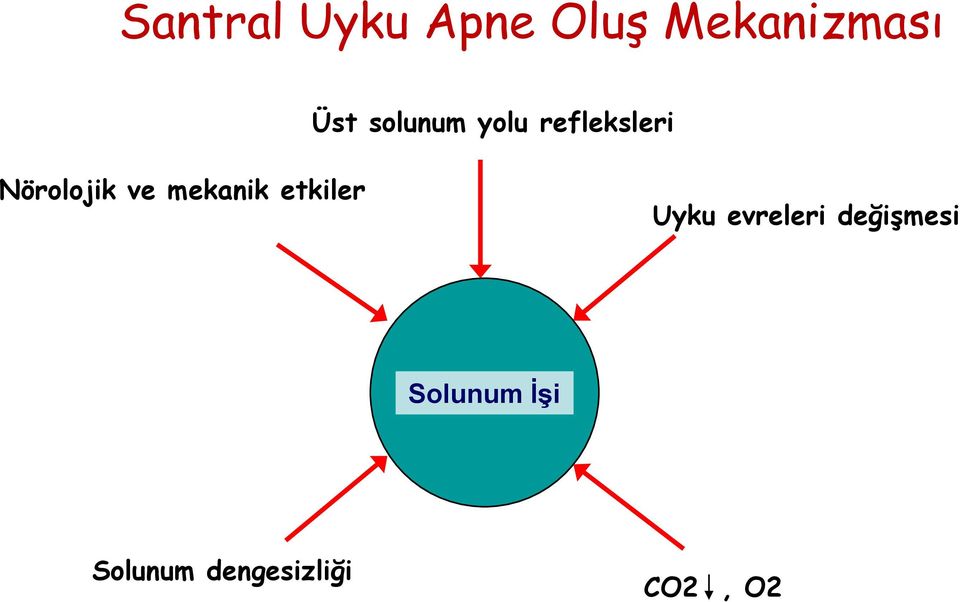 mekanik etkiler Uyku evreleri değişmesi