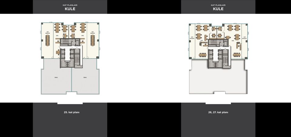 kat planı 26, 27.