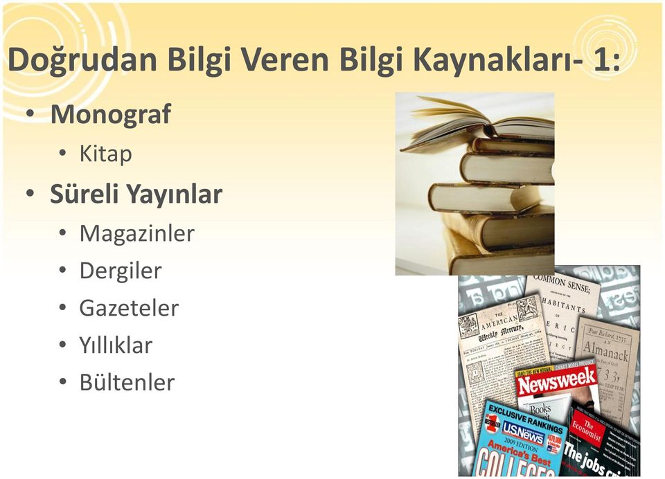 Süreli Yayınlar Magazinler