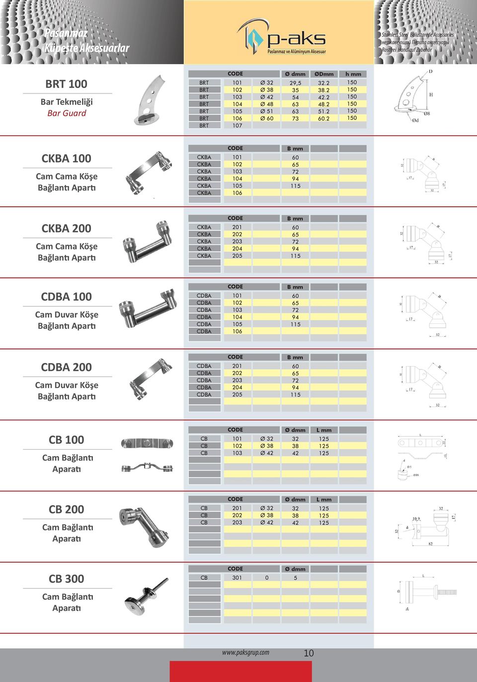 94 115 0 Cam Duvar Köşe Bağlantı Apartı B mm 65 94 115 200 Cam Duvar Köşe Bağlantı Apartı 204 205 B mm 65 94 115 0 Cam