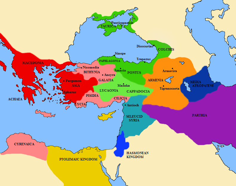 ANADOLUDA KURULAN HELLENİSTİK KRALLIKLAR Pergamon Krallığı Bithynia Krallığı