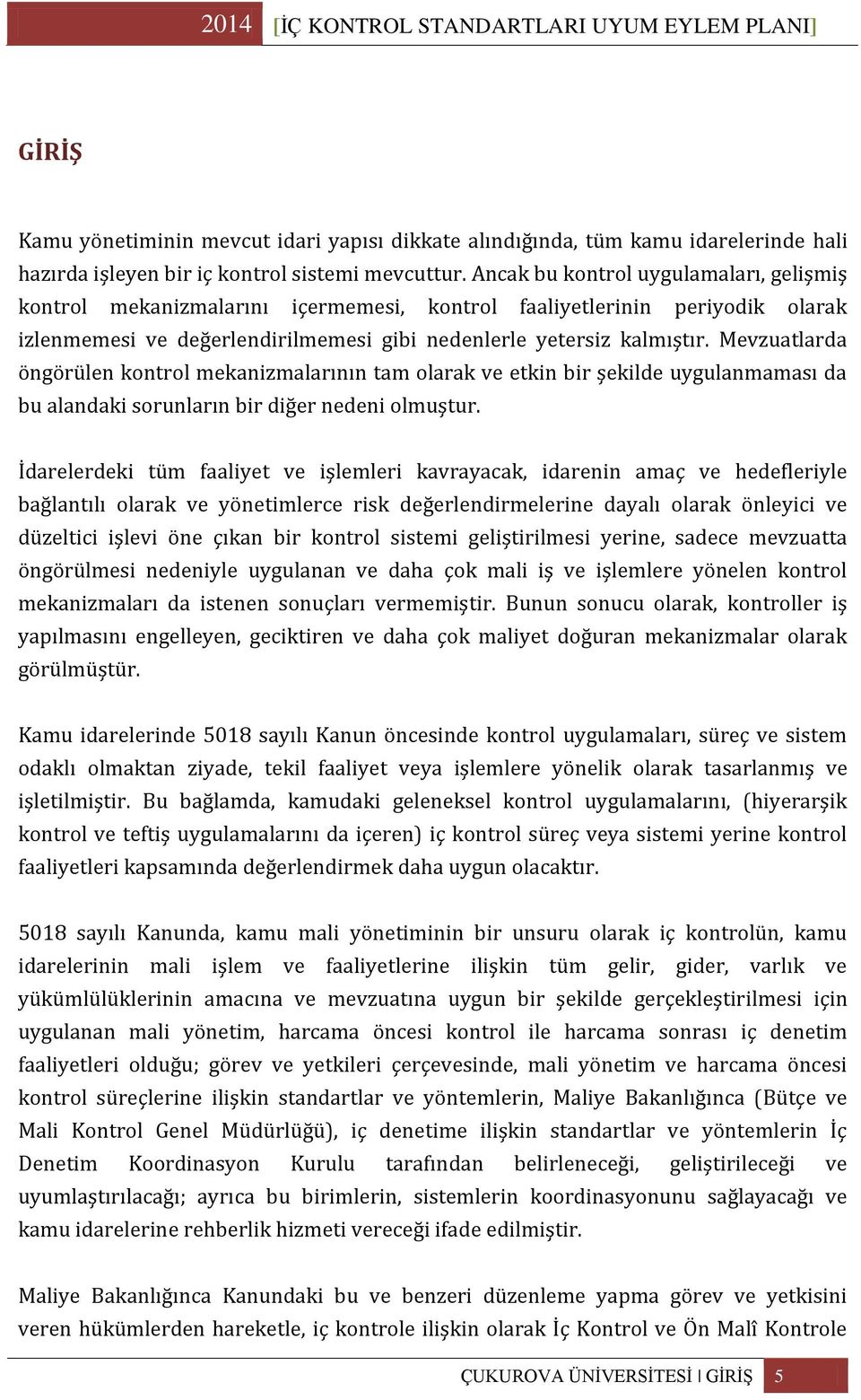 Mevzuatlarda öngörülen kontrol mekanizmalarının tam olarak ve etkin bir şekilde uygulanmaması da bu alandaki sorunların bir diğer nedeni olmuştur.