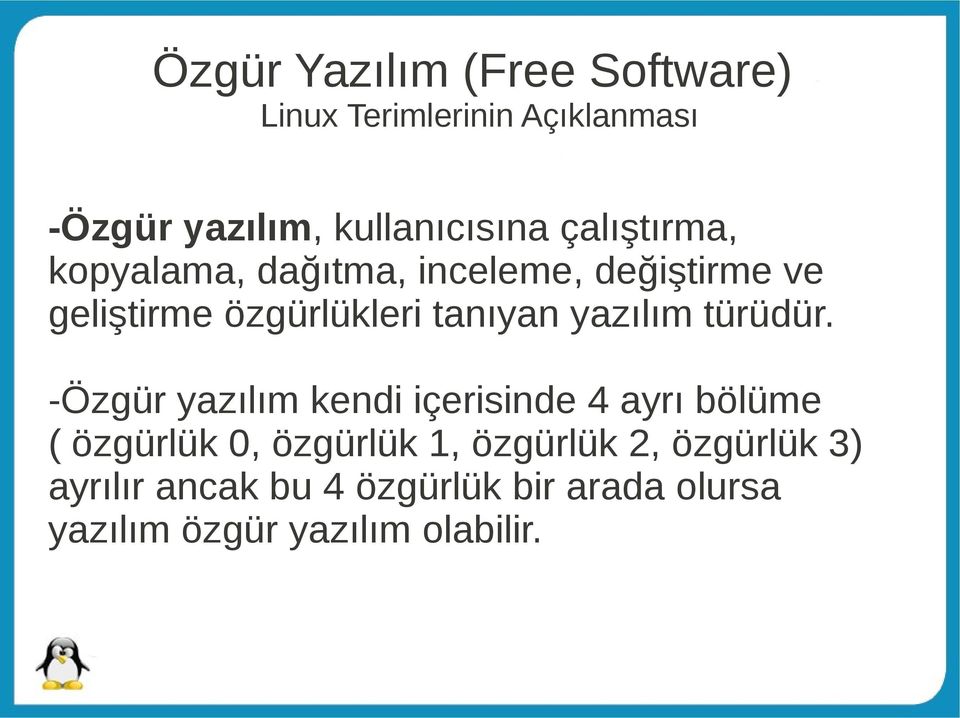 yazılım türüdür.